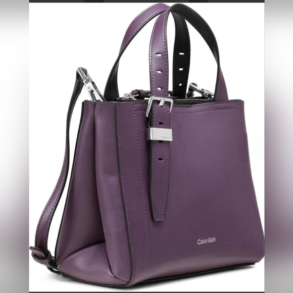 Calvin Klein Deep Purple Tote Bag - Picture 4 of 4